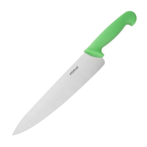 Chef's Knife Green Blade 25.5 cm - Hygiplas - Fourniresto