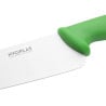 Faca de Cozinha Verde Lâmina 25,5 cm - Hygiplas - Fourniresto