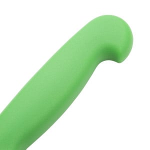 Couteau De Cuisinier Vert Lame 25,5 Cm - Hygiplas - Fourniresto