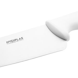 Faca de Cozinha Branca Lâmina 25,5 cm - Hygiplas - Fourniresto