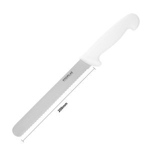 White Bread Knife Blade 20.5 cm - Hygiplas - Fourniresto