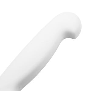 Couteau À Trancher Blanc Lame Dentée 25,5 Cm - Hygiplas - Fourniresto