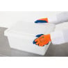 Gants Antifroid Orange Et Bleu Taille Unique - FourniResto - Fourniresto