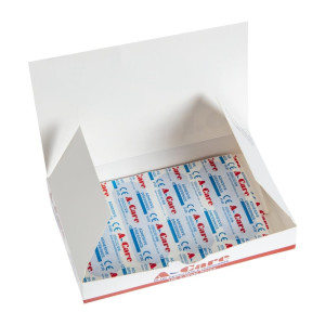 Standard Blue Plasters - 70 x 25 mm - Pack of 100 - FourniResto - Fourniresto