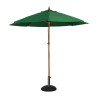 Green Round Parasol Ø 3 M - Bolero - Fourniresto