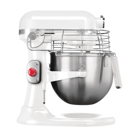 Batedeira Profissional Branca 6,9 L - KitchenAid - Fourniresto