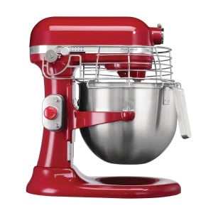 Batedeira Profissional Vermelha Empire 6,9 L - KitchenAid - Fourniresto