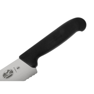 Faca de corte com lâmina serrilhada de 22 cm - Victorinox - Fourniresto