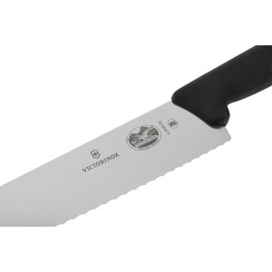 Faca de corte com lâmina serrilhada de 22 cm - Victorinox - Fourniresto