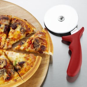 Red Pizza Wheel 102 mm - Vogue - Fourniresto