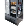 Vitrina refrigerada de balcão preta 100 L - Polar - Fourniresto