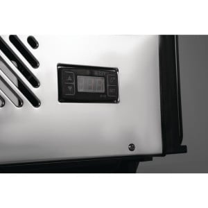 Vitrina refrigerada de balcão preta 120 L - Polar - Fourniresto