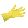 Yellow Multi-Purpose Gloves Size L - Jantex - Fourniresto