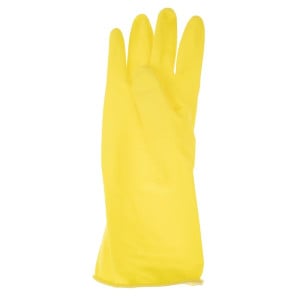 Gants Multi-Usages Jaunes Taille L - Jantex - Fourniresto