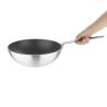 Wok Antiaderente em Teflon Platinum Ø 300 mm - Vogue - Fourniresto