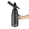 Black 1 L Seltzer Water Siphon - Olympia - Fourniresto