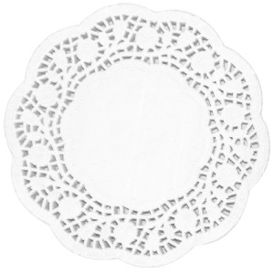 Round Paper Doily Ø 100 mm - Pack of 250 - Fiesta - Fourniresto