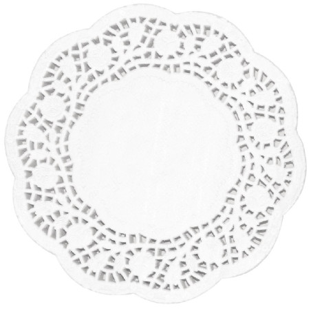 Napperon Rond En Papier Ø 100 Mm - Lot De 250 - Fiesta - Fourniresto