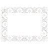 Rectangular Paper Doily 300 x 400 mm - Pack of 250 - Fiesta - Fourniresto