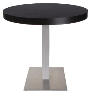 Pé de mesa quadrado em aço inoxidável 720 x 430 mm - Bolero - Fourniresto