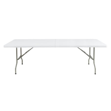 Mesa Dobrável Central Branca 2430 mm - Bolero - Fourniresto