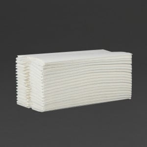 Essuie-Mains Pliage En C 2 Plis 160 Folhas - Lote De 15 - Jantex - Fourniresto