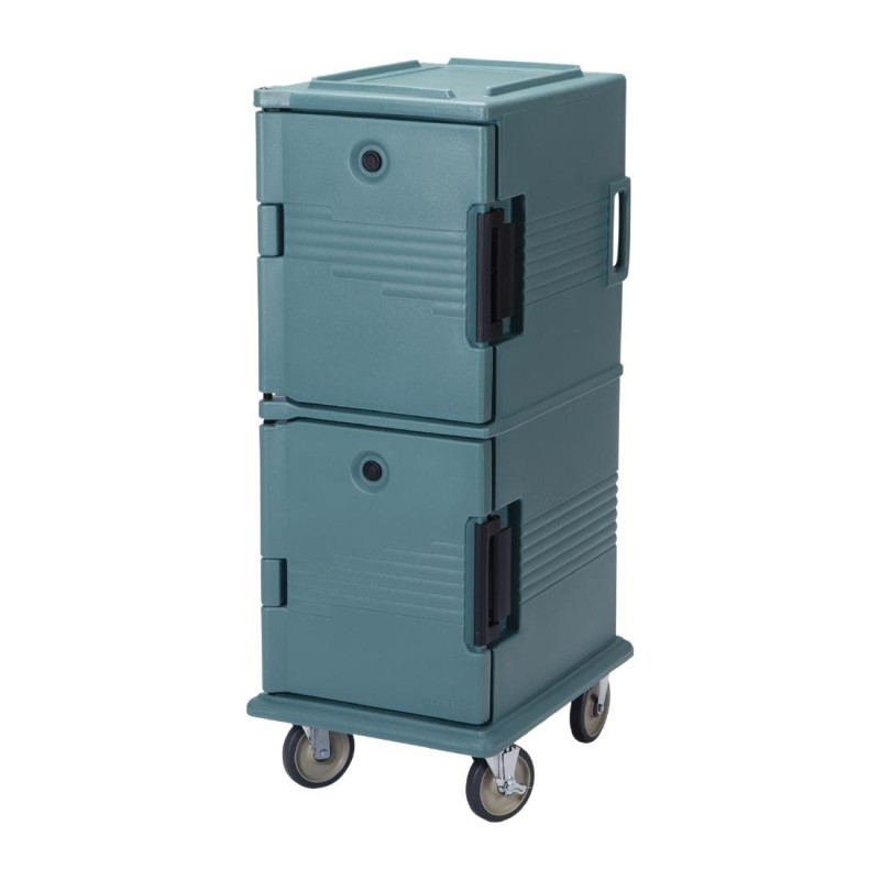 Carrinho Ultra Azul Ardósia em Polipropileno 114 L - Cambro - Fourniresto