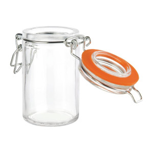 Mini Bocal À Conserves En Verre 70 Ml - Lot De 12 - Vogue - Fourniresto