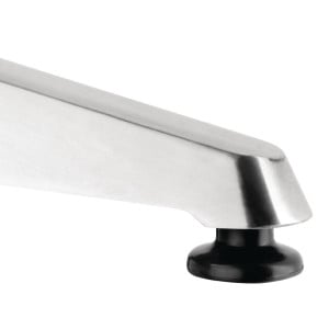 Mesa Bistrô Quadrada em Inox - 700 x 700 mm - Bolero - Fourniresto