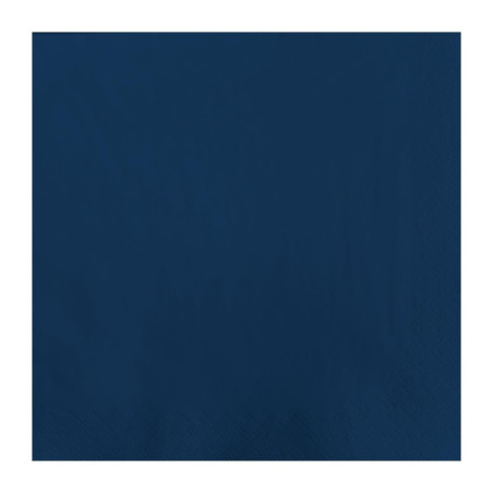 Blue 2-Ply Paper Table Napkin 300 x 300 mm - Pack of 1500 - FourniResto - Fourniresto