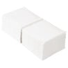 Guardanapo de Coquetel Branco 2 Dobras 400 x 400 mm - Lote de 1500 - FourniResto - Fourniresto