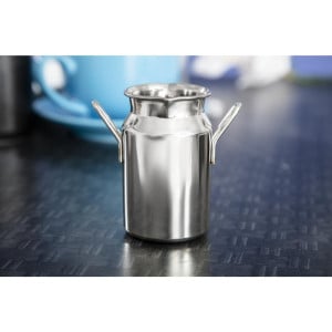 Mini Stainless Steel Milk Jug 120 ml - Olympia - Fourniresto