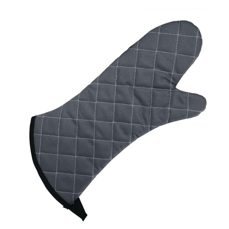 Fireproof Anthracite Mitten 430 mm - Vogue - Fourniresto