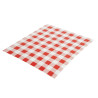 Papel Antiaderente Vichy Vermelho 310 x 380 mm - Pacote de 200 - FourniResto - Fourniresto