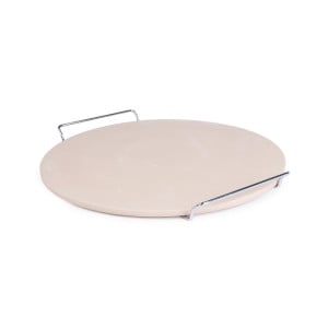 Pedra de Pizza Redonda com Suporte Ø 380 mm - FourniResto - Fourniresto