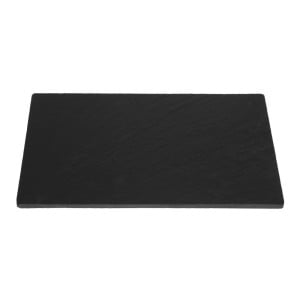 Tabuleiro de ardósia para prato 280 x 100 mm - Conjunto de 2 - Olympia - Fourniresto