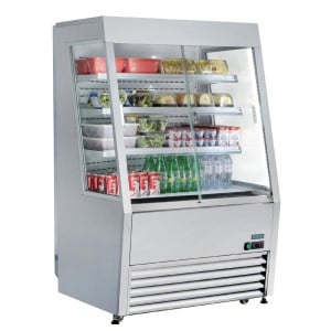 Vitrina refrigerada de parede positiva com 3 prateleiras 918 mm - Polar - Fourniresto