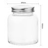 Bocal à Conserve en Verre avec Couvercle à Visser 330 ml - Lot de 6 - Vogue - Fourniresto