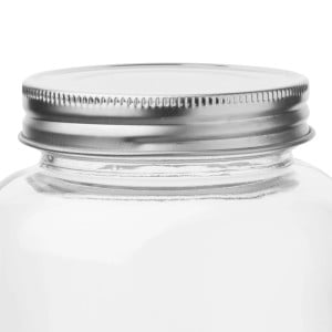 Glass Jar with Screw Lid 330 ml - Set of 6 - Vogue - Fourniresto