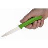 Faca de Cozinha Verde Lâmina Serrilhada 8 cm - Victorinox - Fourniresto