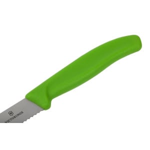 Faca para Tomate Verde Lâmina Serrilhada 11 cm - Victorinox - Fourniresto