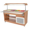 Buffet Réfrigéré Central 4 GN 1/1 - Polar - Fourniresto