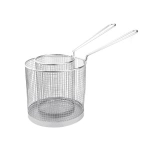 Stainless Steel Spaghetti Basket Ø 180 mm - Vogue - Fourniresto