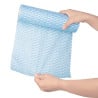 Blue Non-Woven Cloth Roll of 100 - Jantex - Fourniresto