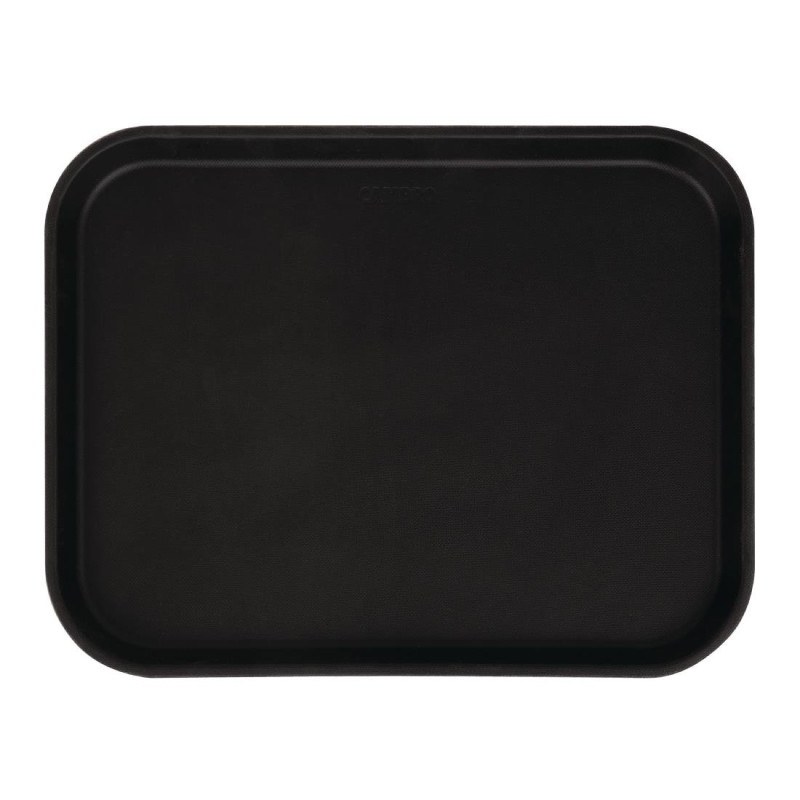 Plateau Rectangulaire Antidérapant en Fibre de Verre Camtread Noir 45,7 cm - Cambro - Fourniresto