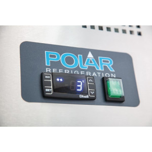 Comptoir à Pizza Dessus Marbre - 2 Portas 7 Gavetas para Massas - Série U - Polar