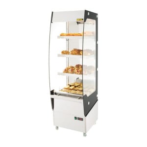 Heated Slim 220L Self-Service Display Case - Buffalo - Fourniresto