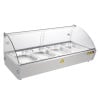 Vitrine Libre Service Chauffante Slim 220L - Buffalo - Fourniresto