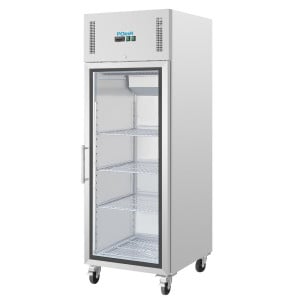 Vitrina refrigerada positiva simples GN 2/1 série G 600 L - Polar - Fourniresto