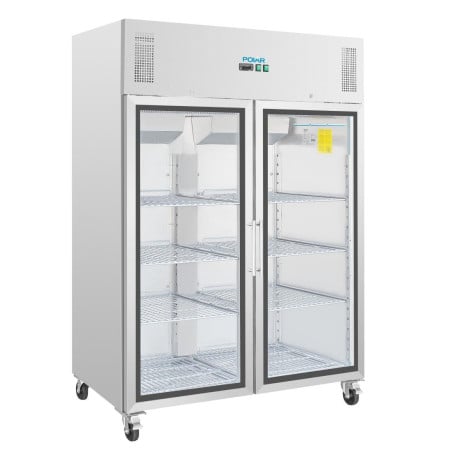 Vitrina Refrigerada Positiva GN 2/1 Simple 600 L - Polar - Fourniresto